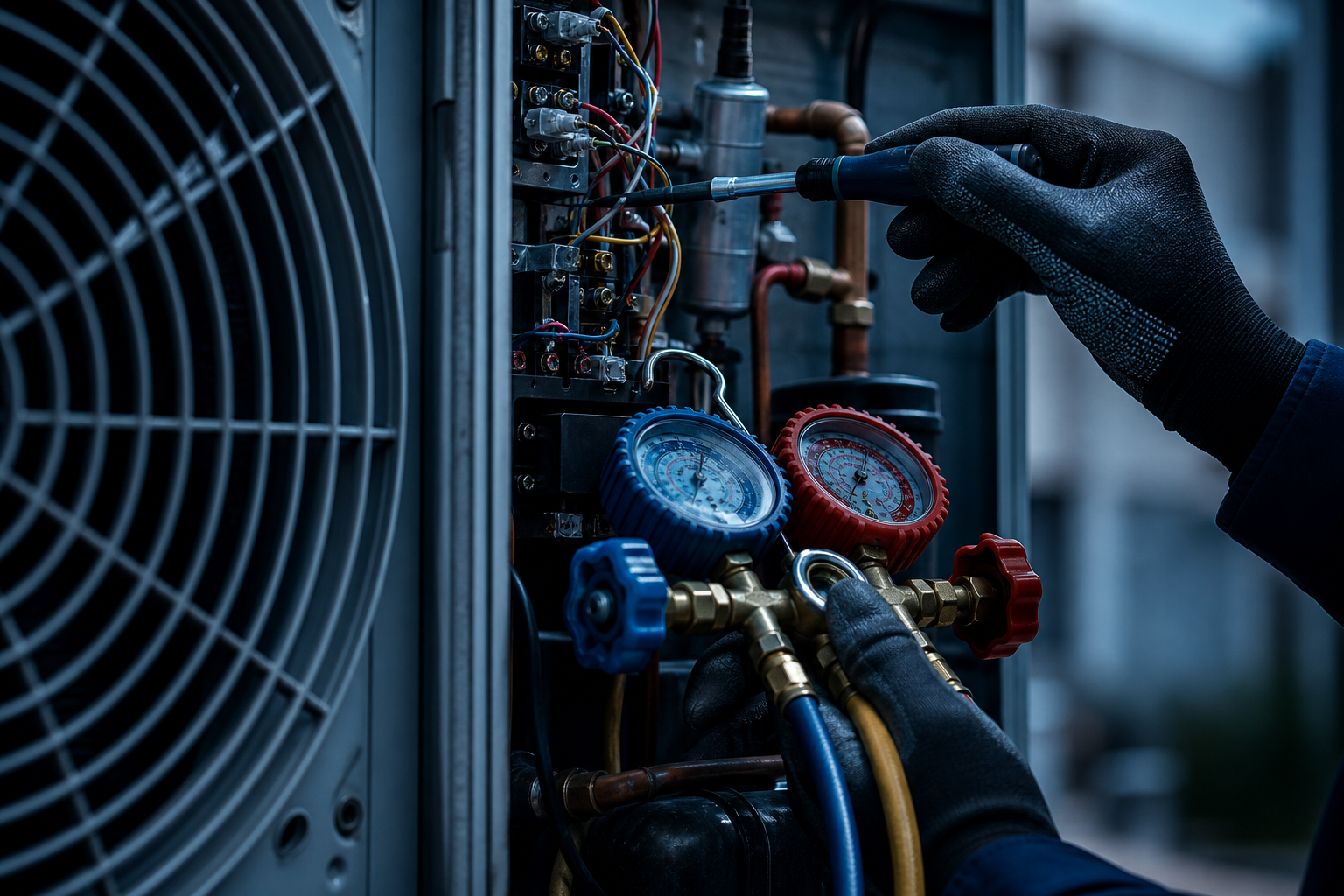 On-site read — Mission Peak HVAC field detail